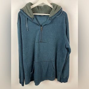 Vintage KAVU 1/4 Zip Pullover Jacket Fleece Men's XL